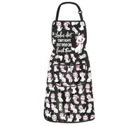BAUNA Marie Cat Apron Ladies Don't Start Fight Kitchen Decor Marie Ladies Apron Aristocats Fans Housewarming Gift (Ladies Apron)