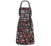 BAUNA Soda Kitchen Apron Soda Addict Apron With Pocket Vodka Drinker Kitchen Decor Soda Drinking Lover Gift Soda Addict Gift (Pretty Apron)