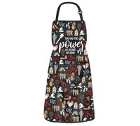 BAUNA Wizard TV Show Kitchen Apron You Had The Power All Along My Dear Apron OZ Kitchen Decor Wizard Housewarming Gift (The Power Apron)