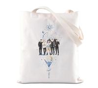BAUNA Zodiac Book Literature Inspired Tote Bag Fantasy Book Lover Gift Ruthless Boys Gang Canvas Bag Celestial Heirs Gift For Reader (Kings Tote)
