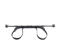 BauphryX Cart Bag Holder, Universal 1 Inch Square Tube Adjustable Bracket with Nylon Strap, Fits E - Z - GO TXT RXV Freedom & Club Car DS Precedent Onward 2+2 Seat Carts