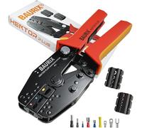 BAURIX® Crimping Tool Kit 3 Interchangeable Jaws - All-in-One