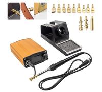 BAUSATZ Electric Leather Heat Edge Creaser Machine Sealing Stamping Heater AC 110-230V Internally Heated Type Electric Leather Ironing Machine