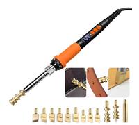 BAUSATZ Leather Tools - 90W Internally Heated Electric Leather Edge Sealer Machine, Leatherworking Tool Set