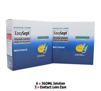 Bausch & Lomb - EasySept 3x360ml - Twin Pack