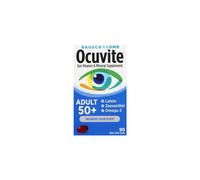 Bausch & Lomb Ocuvite Eye Vitamins 50+ (90 Mini Soft Gels) with Zinc - Lutein, Zeaxanthin & Omega-3 for Macular Health