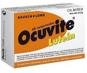 Bausch+Lomb Ocuvite Lutein 60 Tablets