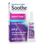 Bausch + Lomb, Soothe, Lubricant Eye Ointment, Nighttime, 1/8 oz (3.5 g)