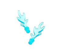 Bausteine gebraucht 2x LEGO 6126b Wave (Flame) | Trans-Light Blue
