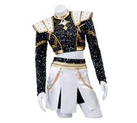 Bauxhie Women's Demon Hunter Costume Rumi Mira Zoey Cosplay Idol Stage Performance Suit for Halloween (Zoey, XS)