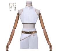 Bauxhie Women's Demon Hunters Costume Mira/Zoey/Rumi Cosplay Full Set Stage Performance Uniform for Halloween (Rumi, XS)