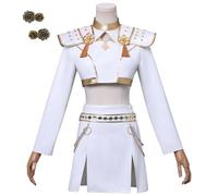 Bauxhie Women's Demon Hunters Costume Mira/Zoey/Rumi Cosplay Full Set Stage Performance Uniform for Halloween (Zoey, XS)