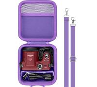 Baval Camera Case Compatible with KODAK PIXPRO AZ405/AZ425/AZ255/AZ401/AZ528 Digital Camera Vlogging Camera(Purple Case)