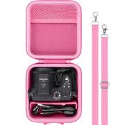 Baval Camera Case Compatible with KODAK PIXPRO AZ405/AZ425/AZ255/AZ401/AZ528 Digital Camera Vlogging Camera(Pink Case)