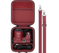 Baval Camera Case Compatible with Kodak PIXPRO AZ405/AZ425/AZ255/AZ401/AZ528 Digital Camera Vlogging Camera,Red Case