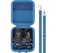 Baval Camera Case Compatible with KODAK PIXPRO AZ405/AZ425/AZ255/AZ401/AZ528 Digital Camera Vlogging Camera(Blue Case)