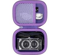 Baval Camera Case for CHUZHAO Vintage Mini Digital Camera,Compatible with Portable TLR Style Retro Compact Small Pocket Autofocus Camera(Purple Case)