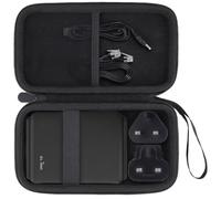 Baval for GL.iNet GL-BE3600/GL-MT3000/GL-AXT1800/GL-SFT1200 Portable Travel Router Hard Carrying Case,Compatible with Multiple Power Adapter and Ethernet Cable