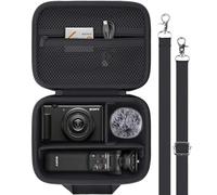 Baval for Sony ZV-1F/ZV-1/ZV-1 II Vlog Digital Camera Hard Carrying Case,Compatible with Tripod(GP-VPT2BT),Microphone and Camera Accrssory(Black Case)