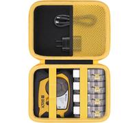 Baval Label Printer Case Compatible with Brady M211 Portable Bluetooth Monochrome Label Printer(Black Case,Yellow Zipper)