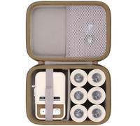 Baval Label Printer Case Compatible with NIIMBOT B21/B1 Label Maker Thermal Label Printer and 2 inch Label Paper(White Case)