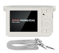 Baval Silicone Cover Case for Kodak PIXPRO Friendly Zoom FZ45 16MP Digital Camera(White Case)
