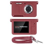 Baval Silicone Cover Case for Kodak PIXPRO FZ55 16MP CMOS Sensor Digital Camera(Red Case)