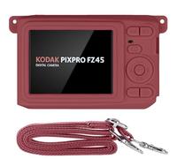 Baval Silicone Cover for Kodak PIXPRO FZ45 Zoom Digital Camera, Red | Scratch-resistant, Silicone Construction, Case Is Easy to Wear, Protective Silicone Cover