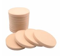 BAVALIN 12 Pcs Makeup Sponge - Round Latex Sponges Washable Cosmetic Sponges Powder Puff Foundation Sponges Applicator Face Paint Sponge for Liquid Foundation, Creams, and Powders