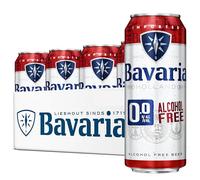 Bavaria 0.0% Original Alcohol Free Beer (12 x 500ml Cans) - Alcohol Free Pilsner Lager, Crisp & Refreshing Non Alcoholic Beer with Malty Taste