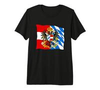 Bavaria Austria Alps Heraldry Traditional Motif Premium T-Shirt