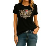Bavaria | Beer | Mountain | Oktoberfest | Munich | Revieraufsicht | Lederhosn | Deer Deer Traditional Costume Shirt Costume Women's T-Shirt, 9. Oktoberfest (Black), L