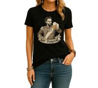 Bavaria | Beer | Mountain | Oktoberfest | Munich | Revieraufsicht | Lederhosn | Deer Deer Traditional Costume Shirt Costume Women's T-Shirt, 1. Oktoberfest (Black), XXL