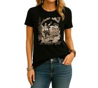 Bavaria | Beer | Mountain | Oktoberfest | Munich | Revieraufsicht | Lederhosn | Deer Deer Traditional Costume Shirt Costume Women's T-Shirt, 3. Oktoberfest (Black), XXL