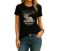 Bavaria | Beer | Mountain | Oktoberfest | Munich | Revieraufsicht | Lederhosn | Deer Deer Traditional Costume Shirt Costume Women's T-Shirt, 4. Oktoberfest (Black), S