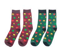 Bavarian Caps 2 Sockenbox Schafkopf Multi 41-46 Leisure Socks Unisex Embroidery
