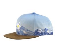 Bavarian Caps Edelweiss Bergliebe Snapback Cap Mountains Embroidered Flowers New