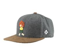 Bavarian Caps " Grantig By Nature " Dark Grey (Snapback Cap) V2 Pumuckl Baseball