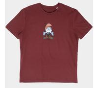 Bavarian Caps T-Shirt Papa Smurf Men's Tee Organic Cotton Jersey Print BCLogo