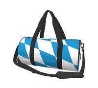 Bavarian flag Canvas travel bag, large capacity, can be carried on the shoulder