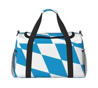 Bavarian flag It is a hand-held crossbody travel bag with large capacity and multi-functions, a must-have for outdoor travel