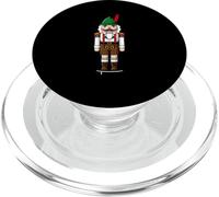Bavarian Lederhosen Nutcracker German Xmas PopSockets PopGrip for MagSafe