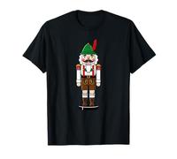 Bavarian Lederhosen Nutcracker German Xmas T-Shirt