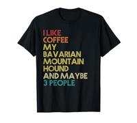 Bavarian Mountain Hound Dog Owner Coffee Lovers Vintage T-Shirt