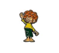 Bavariashop Pumuckl "Servus" Pin | Funny Enamel Pin | Pin for Backpack and Clothes | 3 x 1.5 cm