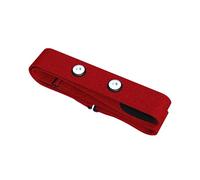 chintell Heart Rate Monitor Chest Strap Replacement for Polar H10 Polar H9 Polar H7, Adjustable HRM Soft Replacement Chest Strap Compatible with Polar Heart Rate Sensor (Red)