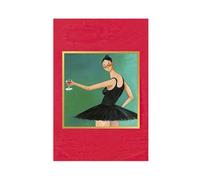 BAVIEN Kanye West Poster My Beautiful Dark Twisted Fantasy Album Cover Posters Rap Music Poster Wall Art Room Decor Print Canvas Posters for Room Aesthetic Unframe:12x18inch(30x45cm)
