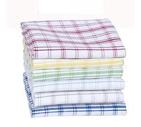 BAVIN Tea Towels Wonderdry Checked 100% Cotton Kitchen Towel Dish Towel Glass Cloth Restaurant Bar Heavy Duty Super Soft and Absorbent - Large 50x70cm Highly Durable & Long Lasting