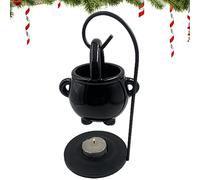 Bavokon 2 Wax Oil Burner,Hanging Cauldron Oil Burner, Fragrance Wax Melts Burner,Warmer Tea Light Holder,Tea Light Holder,Home Aromatherapy Witchcrafts Ornament for Home Bedroom,Spooky,Living Room