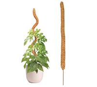 Bavokon 90cm Moss Poles for Cheese Climbing Plants Monstera Support,Bendable Handmade Moss for Potted Plants Indoor Monstera Pothos Climbing Plants Grow Upward for Indoor Real Plant Stick